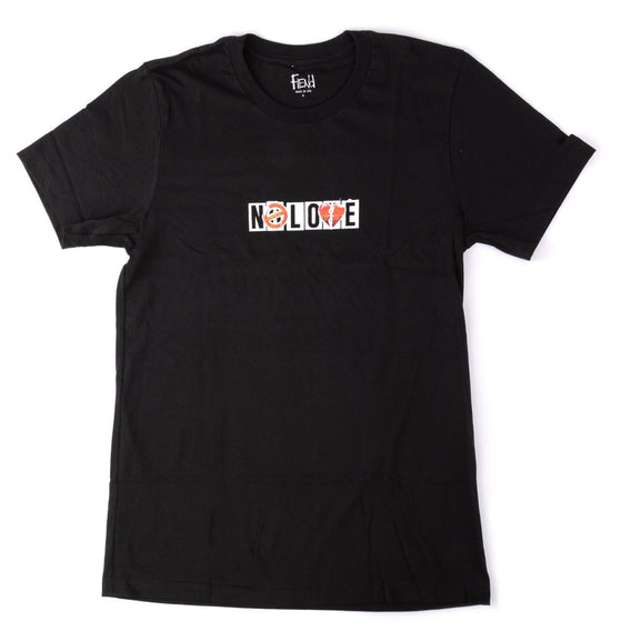 Fiend No Love T-Shirt Black