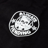 Fiend Always Fiending Hoodie - Black
