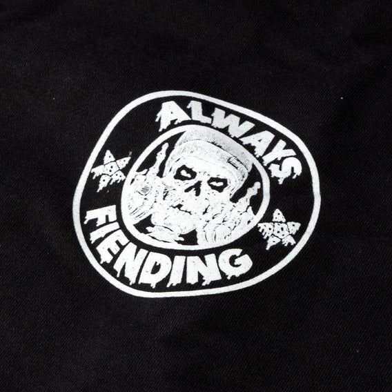 Fiend Always Fiending Hoodie - Black