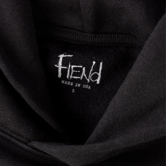 Fiend Always Fiending Hoodie - Black