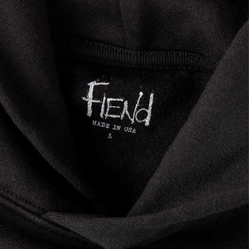 Fiend Always Fiending Hoodie - Black
