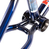 Fiend Mills BMX Frame - Gloss Trans Blue