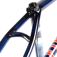 Fiend Mills BMX Frame - Gloss Trans Blue