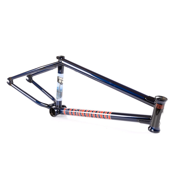 Fiend Mills BMX Frame - Gloss Trans Blue