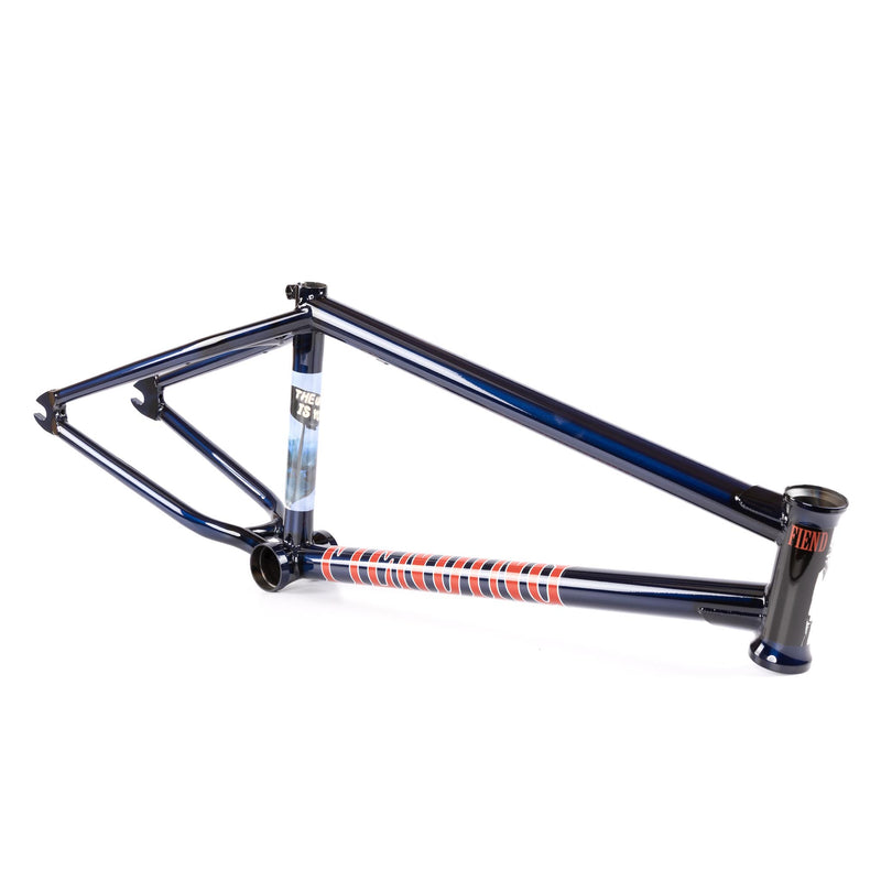Fiend Mills BMX Frame - Gloss Trans Blue