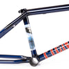 Fiend Mills BMX Frame - Gloss Trans Blue
