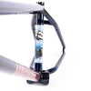 Fiend Mills BMX Frame - Gloss Trans Blue