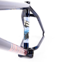 Fiend Mills BMX Frame - Gloss Trans Blue