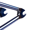 Fiend Mills BMX Frame - Gloss Trans Blue