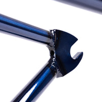 Fiend Mills BMX Frame - Gloss Trans Blue
