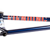 Fiend Mills BMX Frame - Gloss Trans Blue