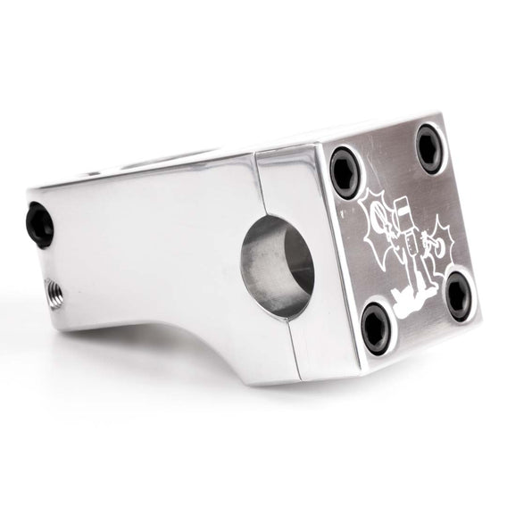 fiend lewis mills front load silver bmx stem