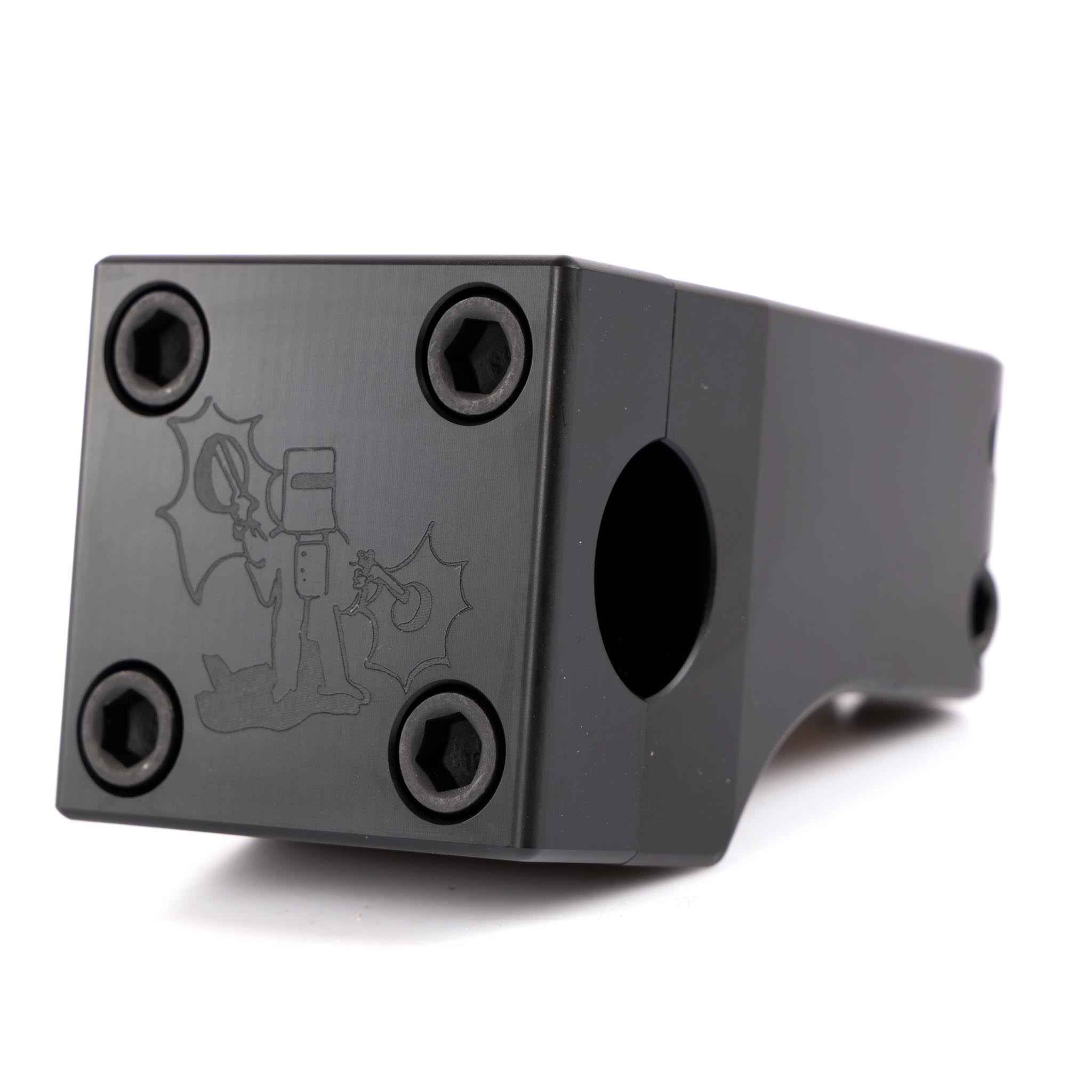 Fiend Mills Front Load BMX Stem - Matt Black 50mm Reach