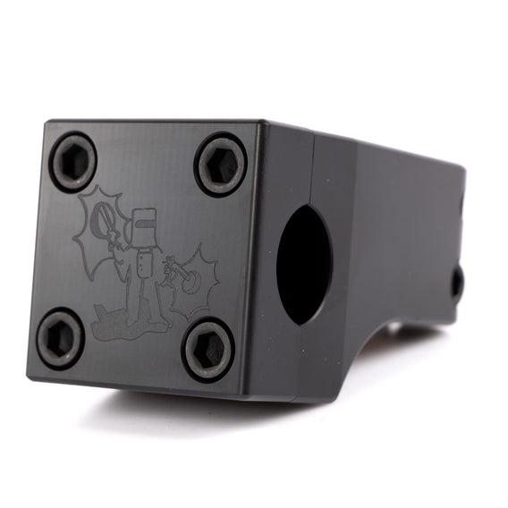 Fiend Mills Front Load BMX Stem - Matt Black 50mm Reach