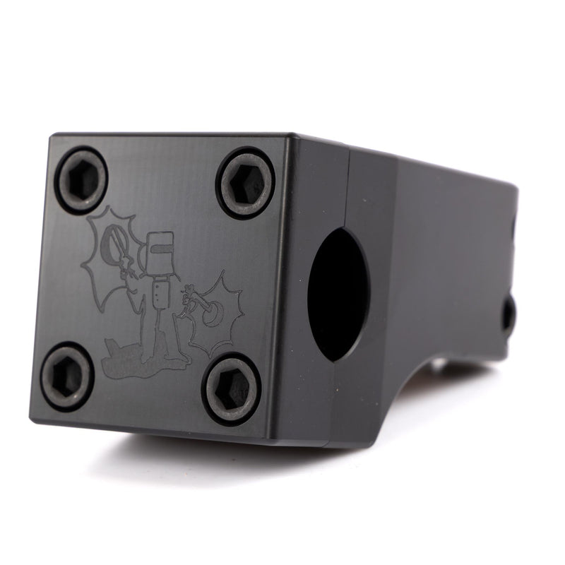 Fiend Mills Front Load BMX Stem - Matt Black 50mm Reach