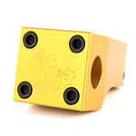 Fiend Mills Front Load Stem - Matt Gold 50mm Reach