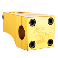 Fiend Mills Front Load Stem - Matt Gold 50mm Reach