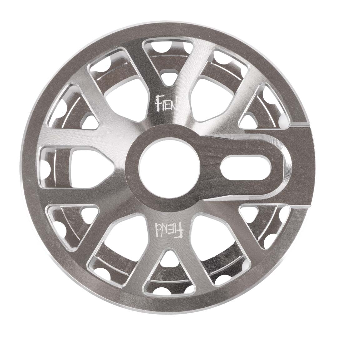 fiend omicron guard sprocket polished silver backyard bmx