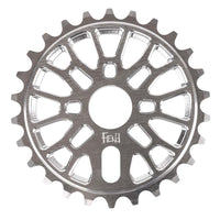fiend omicron v2 bmx sprocket polished silver
