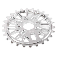 fiend omicron v2 bmx sprocket polished silver