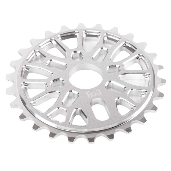 fiend omicron v2 bmx sprocket polished silver