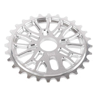 fiend omicron v2 bmx sprocket polished silver