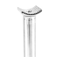 fiend pivotal bmx seat post polished silver