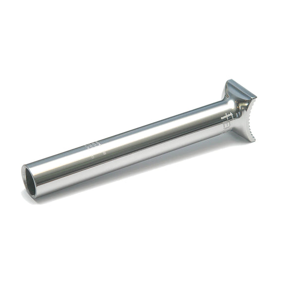 fiend pivotal bmx seat post polished silver