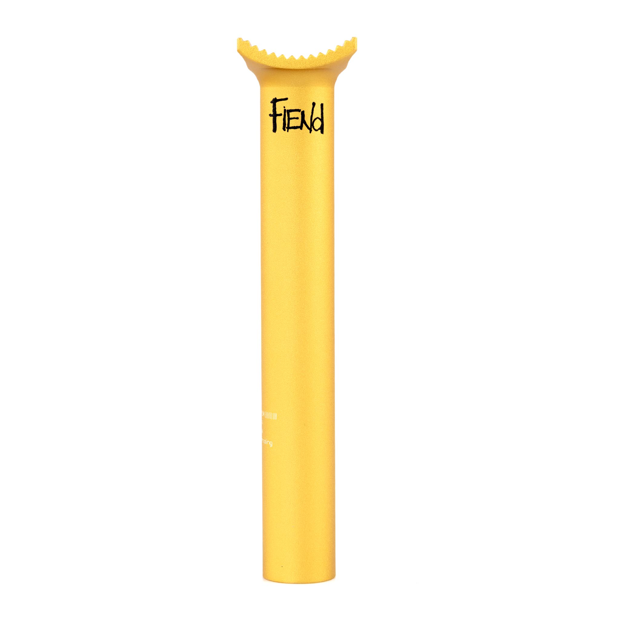 Fiend Pivotal Seat Post - Gold 25.4mm