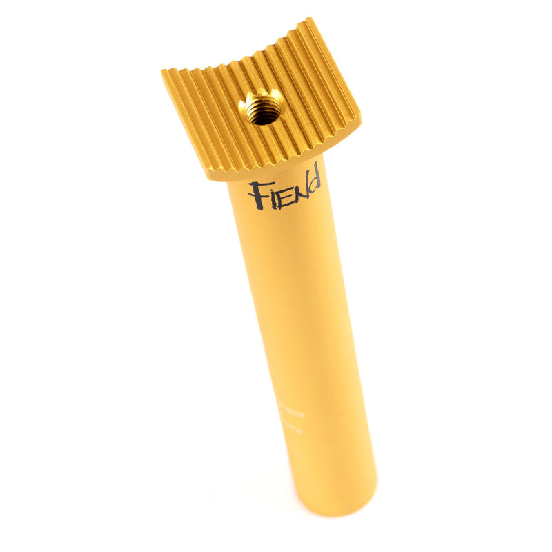 Fiend Pivotal Seat Post - Gold 25.4mm