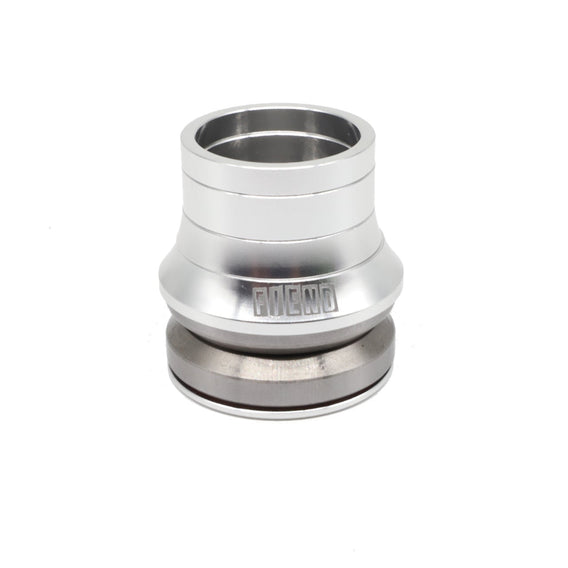 fiend ransom bmx headset polished silver backyard