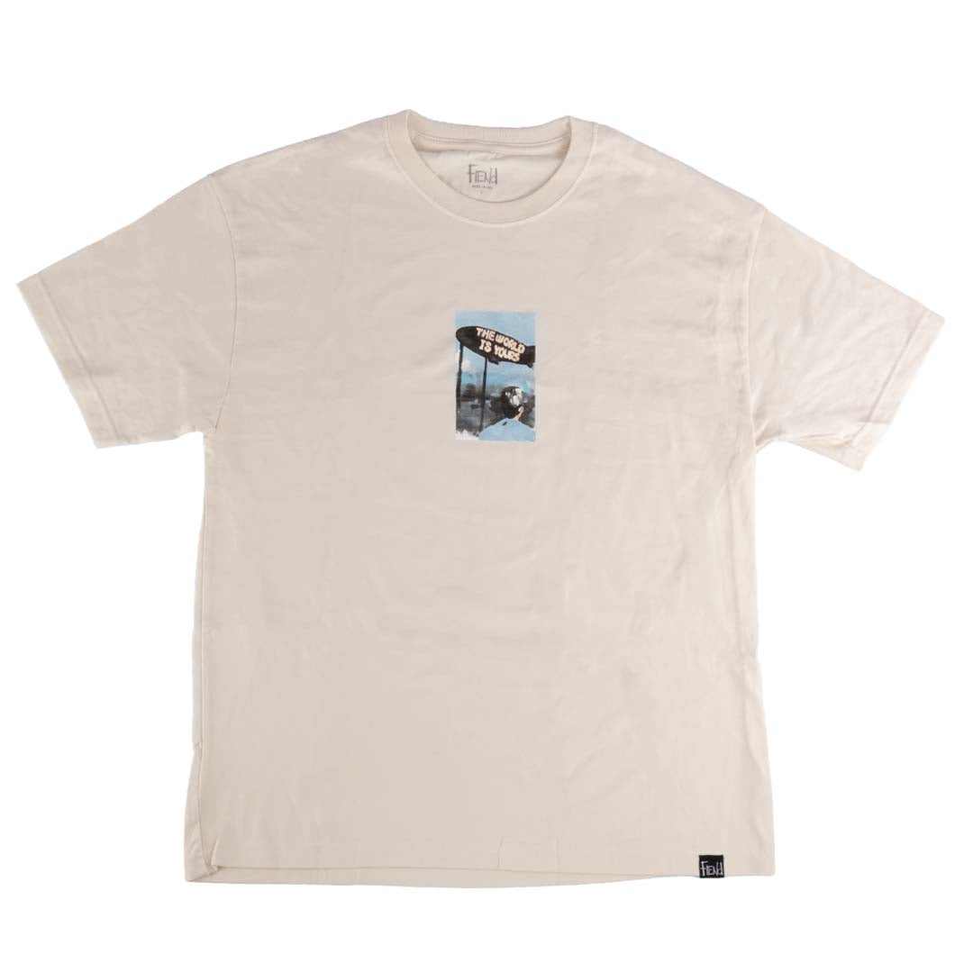 Fiend the world is yours T-shirt backyard bmx