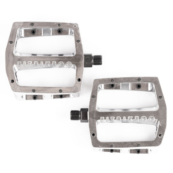 fitbikeco trail alloy bmx pedals silver backyard