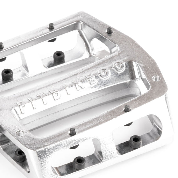 fitbikeco trail alloy bmx pedals silver backyard