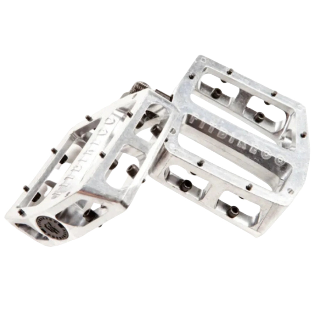 fitbikeco trail alloy bmx pedals silver backyard