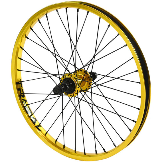 Tribal RHD Cassette Rear Wheel - Gold