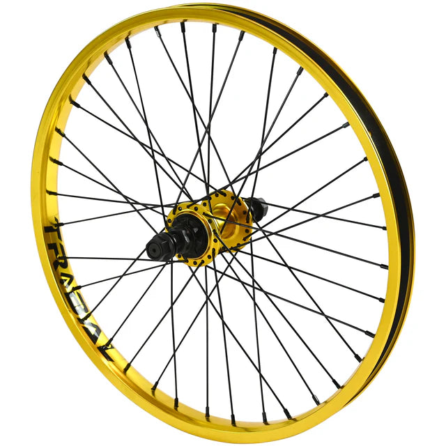 Tribal RHD Cassette Rear Wheel - Gold