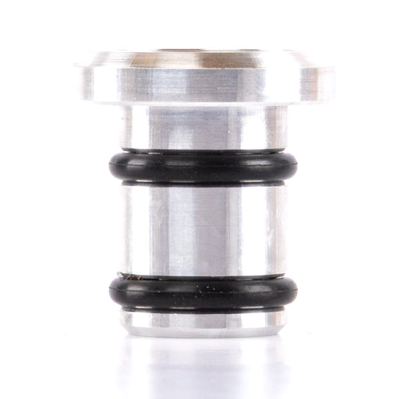 Hard Ends Aluminium Bar Ends OG Swirl - Silver