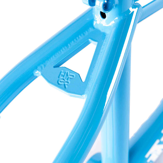 Hyper Indy Logan Martin Frame - Blue 20.5" seat tube stay bridge with hyper logo engraved