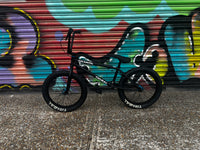 Tribal Dragon 20" BMX - Matte Black With Blue parts - COLLECTION ONLY