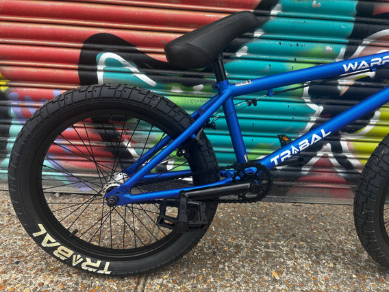 Tribal Warrior 20" BMX - Matte Blue - COLLECTION ONLY