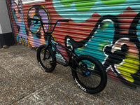Tribal Dragon 20" BMX - Matte Black With Blue parts - COLLECTION ONLY