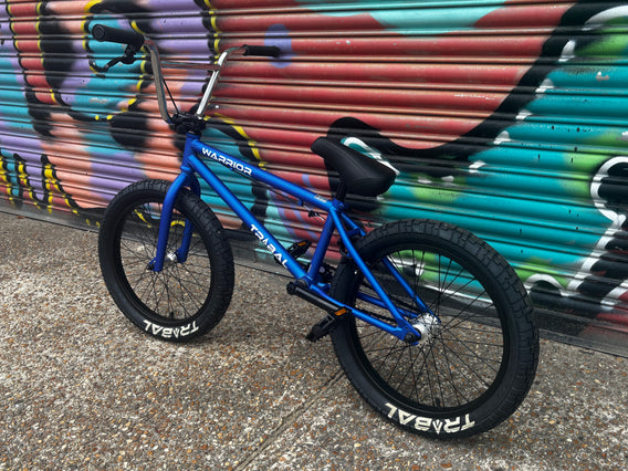 Tribal Warrior 20" BMX - Matte Blue - COLLECTION ONLY