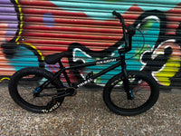 Tribal Dragon 20" BMX - Matte Black With Blue parts - COLLECTION ONLY