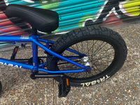 Tribal Warrior 20" BMX - Matte Blue - COLLECTION ONLY