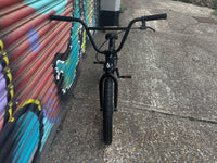 Tribal Dragon 20" BMX - Matte Black With Blue parts - COLLECTION ONLY