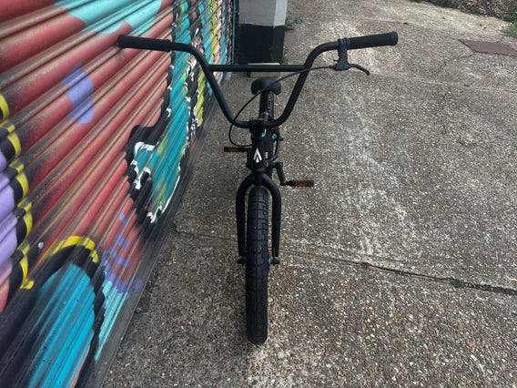 Tribal Dragon 20" BMX - Matte Black With Blue parts - COLLECTION ONLY