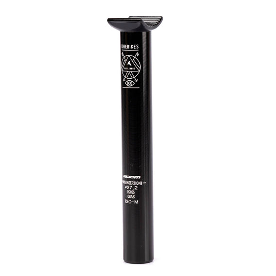KHE Pivotal 200mm Seat Post - Black 27.2mm