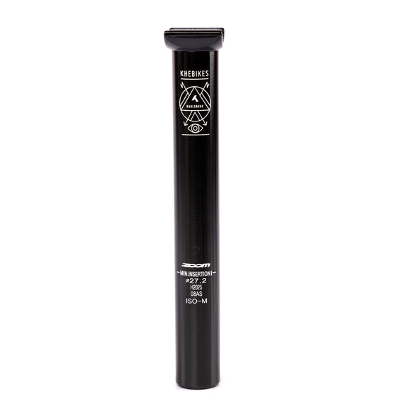 KHE Pivotal 200mm Seat Post - Black 27.2mm