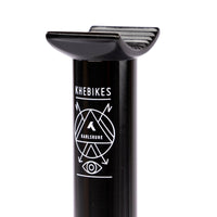 KHE Pivotal 200mm Seat Post - Black 27.2mm